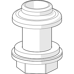 Hansa hose feed-through 59910055