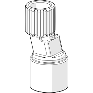 Hansa S-Anschluss ohne Schalldämpfer 59910254 G3/4 x G1/2