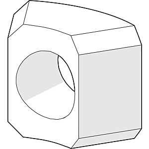 Hansa stop 120G swiveling 59910422