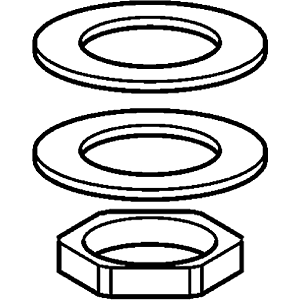 Raccord à vis Hansa 59910705
