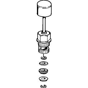 Hansa pull button switch chrome 59910803 chr
