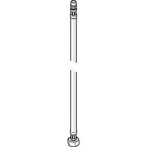 Hansa pressure hose M10 x 1 x G3/8 500 mm 59911767 x 1 - 3/8&quot;, L=500 mm