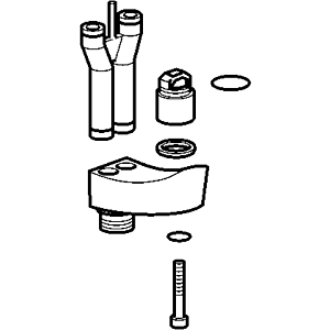 Hansa connection set for Smart and Twister 59912166 chrome