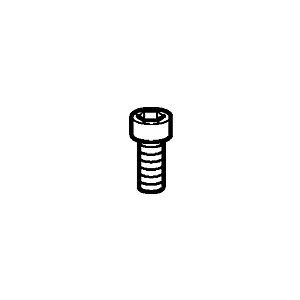 Hansa hexagon screw M5 x 10 SW4 59912210