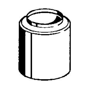 Hansa cap for tub rim, chrome 59912265