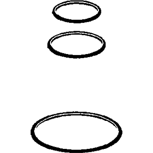 Hansa sealing set for bath rim spout 59912276