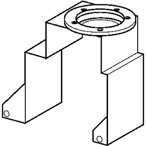 Hansa mounting bracket complete 59912352 59912352