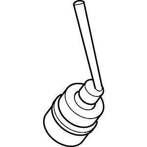 Cartouche de commande Hansa Hansamurano 59912387 avec levier de commande