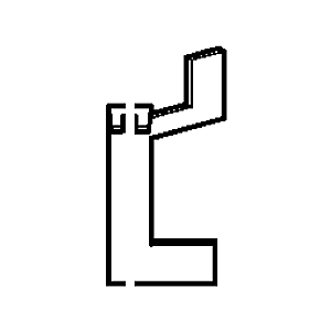 Hansa batterie Hansa avec plaque de maintien 59912442