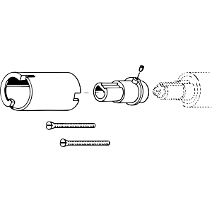 Hansa Verlängerungssatz 59912459 35 mm