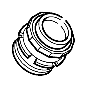 Hansa fastening nut M55 x 1 SW45 59912525 M55 x 1, AF 45