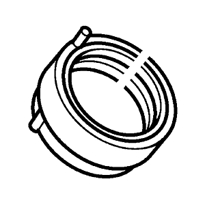 Hansa centering ring chrome-plated for Murano 59912526