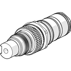 Hansa temperature control unit 59912843 with shut-off