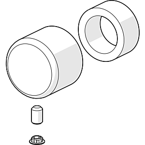 Hansa push button complete chrome 59912871