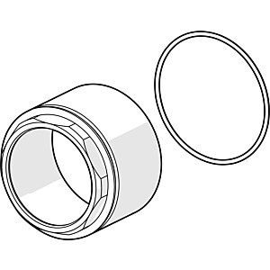 Ecrou annulaire Hansa M50 x 1 SW 45 59912980 M50x1, SW45