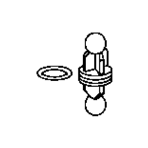 Hansa Stopfen mit O-Ring 59912994