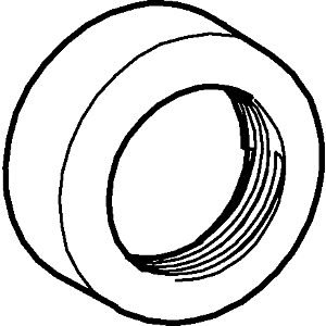 Hansa Rosette chrom 59913105