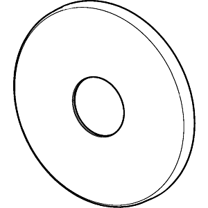 Hansa rosette d: 60 mm with seal 59913180