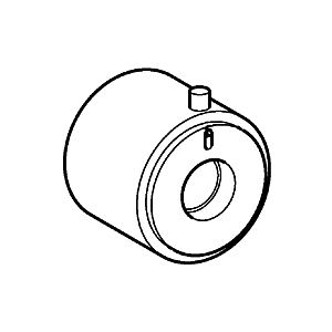 Poignée sélecteur de température Hansa chromé à 0822 59913236 59913236 chr