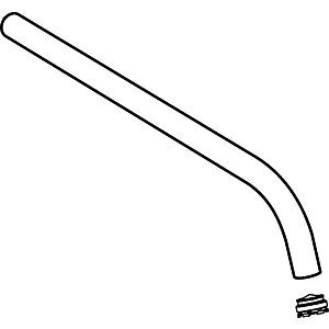 Hansa spout complete d: 19 mm 300 mm 59913238 chr