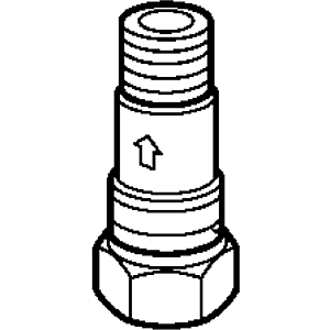 Hansa RV-Anschluss G3/8 x M14 x 1 59913254 G3/8