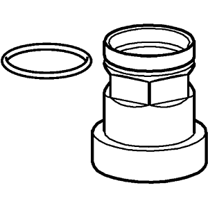 Hansa nut M52 x 1 SW 38 complete 59913274 M52 x 1, AF38