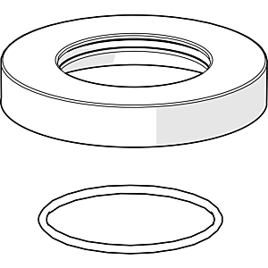 Rosace Hansa complète pour bec d: 72 mm 59913278 chr