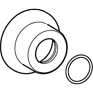 rosace Hansa à 5106 entièrement chromée 59913440