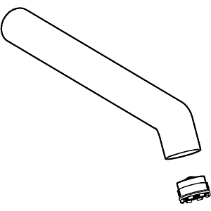 Hansa bec complet d: 22 mm 200 mm 59913441