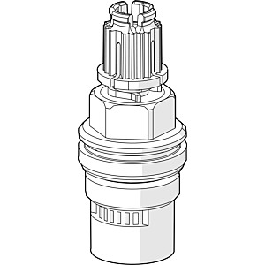 Hansa Keramik-Oberteil G1/2 90 Gr 59913491
