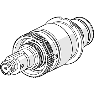 Hansa Mat control part UP 1/2&quot; with Absp Ni 59913542 G1/2