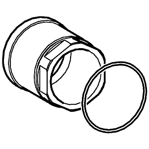 Boulon à anneau Hansa complet M 38 x 1 SW 38 59913688 M38 x 1, SW38