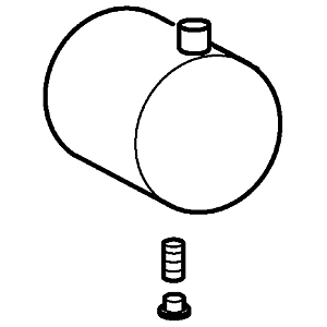 Hansa poignée de Hansa douche complète 59913701