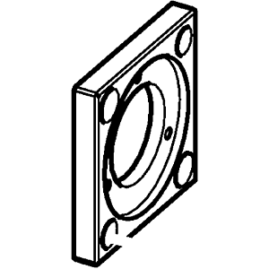 Hansa retaining plate 59913738