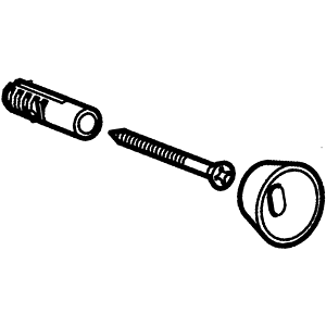 Hansa Befestigungsset 59913812 Ersatzteil zu 4419