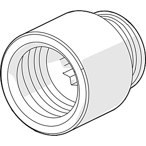Hansa extension DN15 20 mm SW 12 59913864 59913864 G1/2, SW12, 20 mm