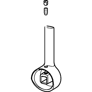 Hansa lever Ronda 2.5 side-operated 59913985