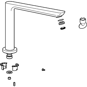 Hansa swivel spout complete for 5528 59914002 chr