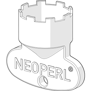 Hansa Key Slim Air 59914013 for pleasure bubbler Slim Air