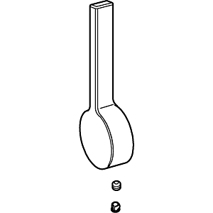 Hansa levier Loft 3.5 système de douche complet 59914019