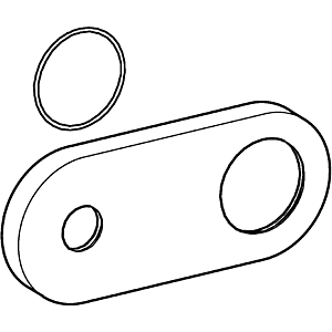 Hansa Abdeckrosette komplett 59914020