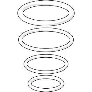 Hansa O-ring set 59914113