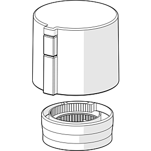 Hansa temperature adjustment handle for 6504 59914134 59914134