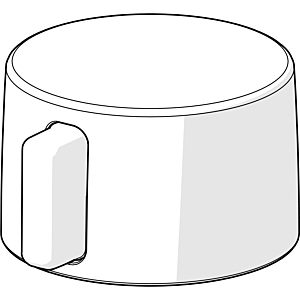 Hansa temperature adjustment handle for 6445 59914153 59914153 chr