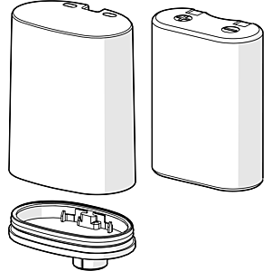 Hansa Batteriegehäuse inkl.Batterie zu 6445 59914154 59914154