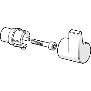 Hansa temperature adjustment handle Loft/Stela 59914189 59914189 chr