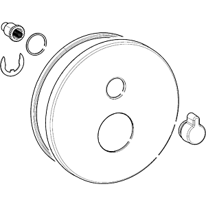 Hansa rosace d: 170 mm complet Varox Pro 59914219