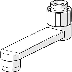 Hansa bec 100 mm 59914230