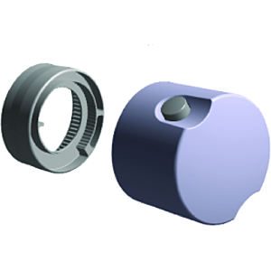 Hansa Temperatureinstellgriff zu 6463 59914242 59914242