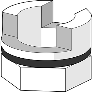 Limiteur Hansa pour bec orientable 59914264 59914264 60/0